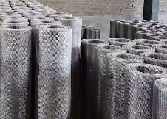 SS201 Width 1.2m Woven Filter Cloth Stainless Steel Woven Wire Mesh